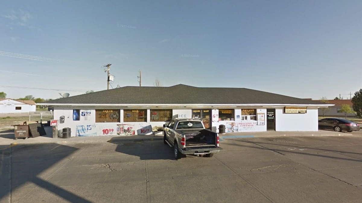 Gas station storefront