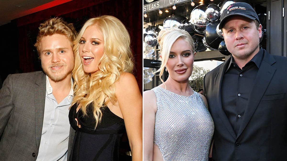 A split of Heidi Montag and Spencer Pratt in 2008 and 2026