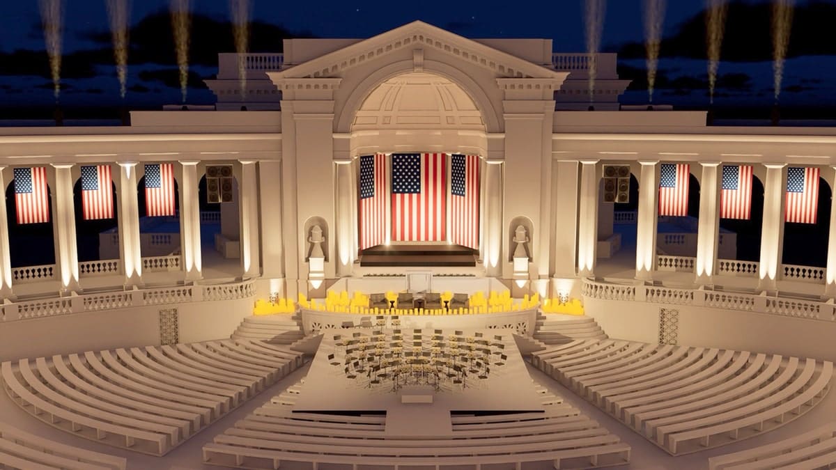 rendering of arlington memorial cemetery