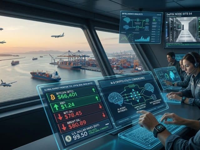 MACHINE AGE AWAKENING: XRP Explodes to $1.24 and Oil Collapses as Secret AI Crypto Networks Go Live!