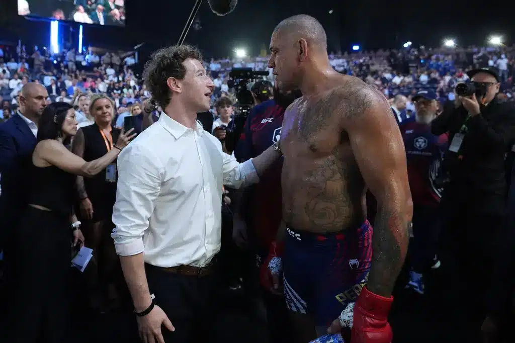 Mark Zuckerberg at UFC Freedom 250