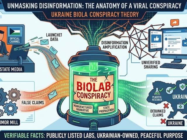 “Secret Biolabs” or Coordinated Lies? Unmasking the Ukraine Conspiracy.