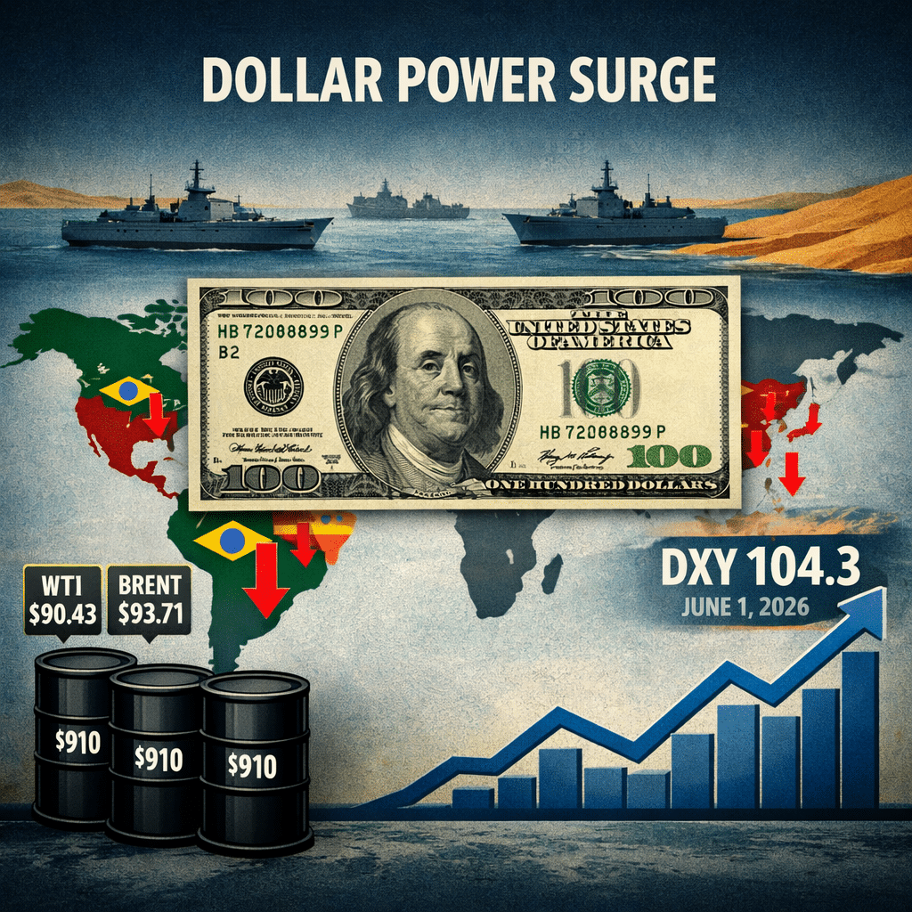 Dollar Dominates: BRICS Falter as U.S. Naval Power Tightens Grip on Global Trade