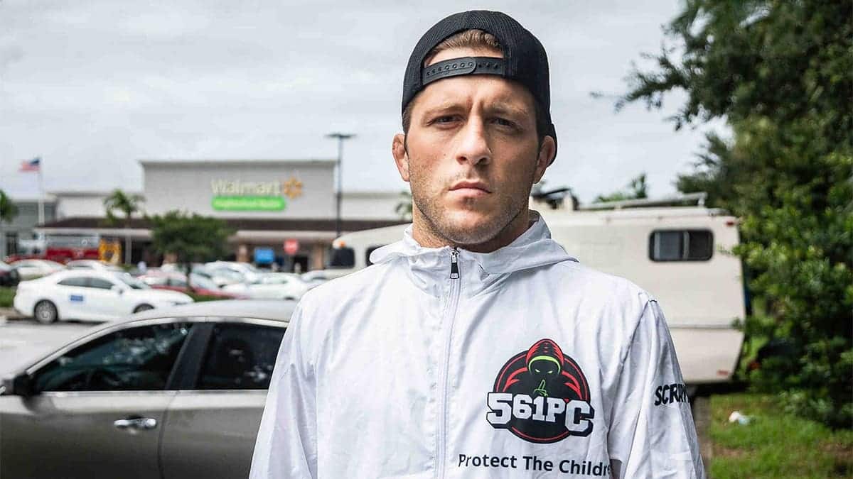 MMA fighter Dustin Lampros helps catch suspected child predators