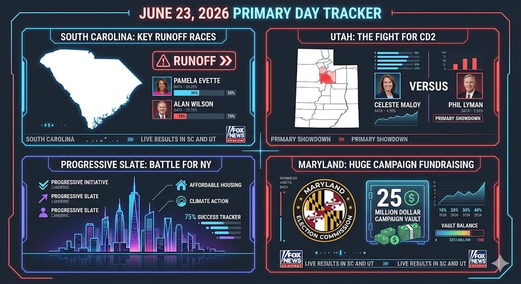 MIDTERM MELTDOWN: Trump’s Endorsement Machine Facing Brutal Mutiny as Shock Primaries Explode Across Four States!