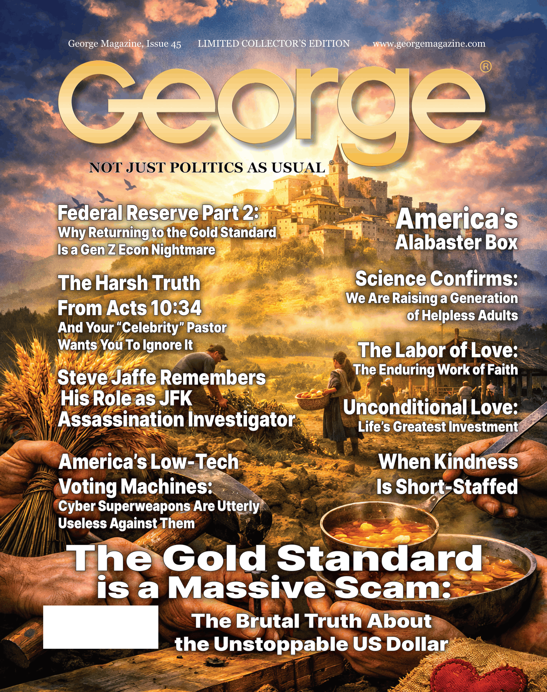 Issue 45 collector's edition at george magazine