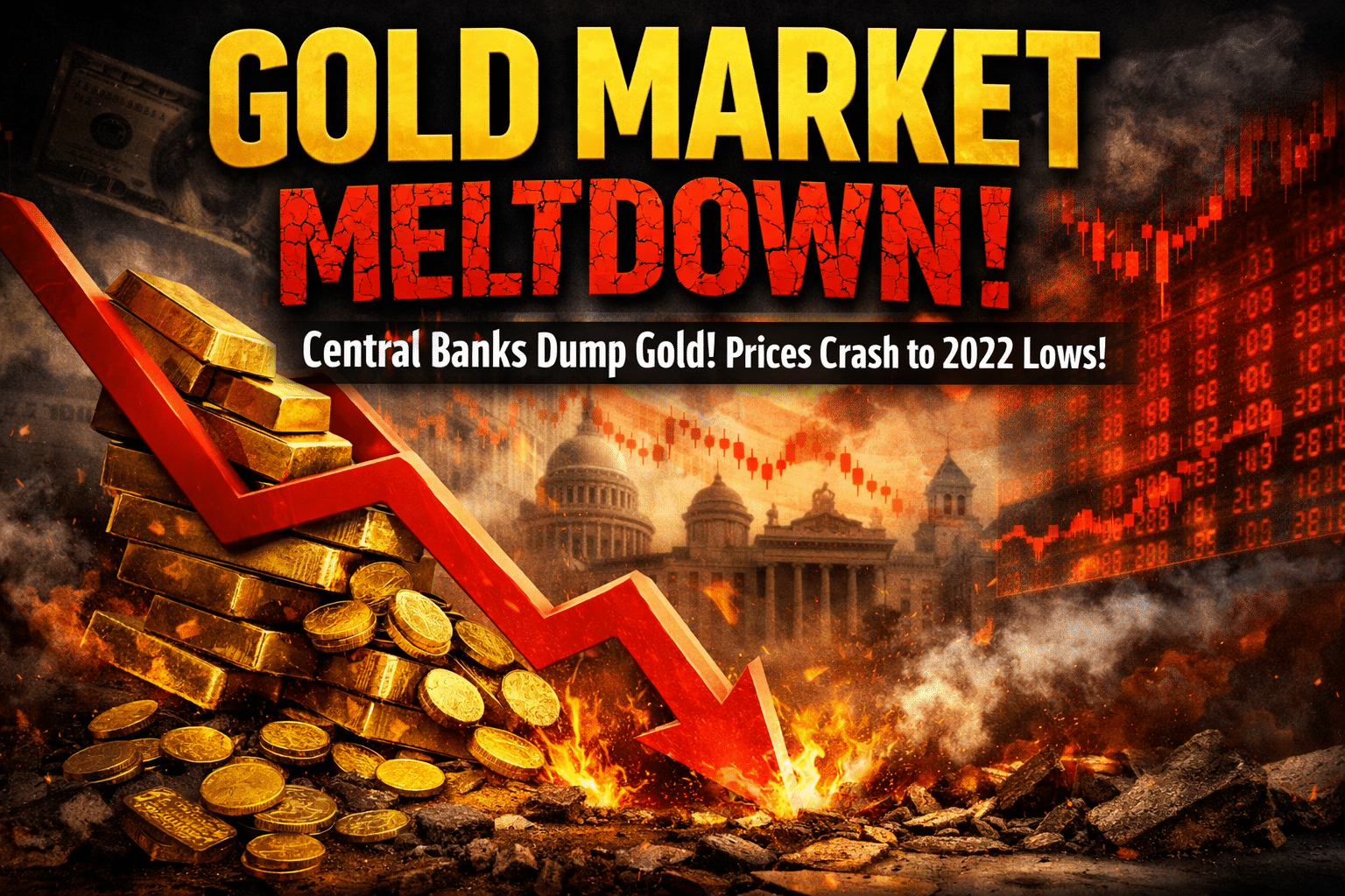 Is Gold’s $4,511 Bubble About to Explode? The Crash No One Sees Coming!