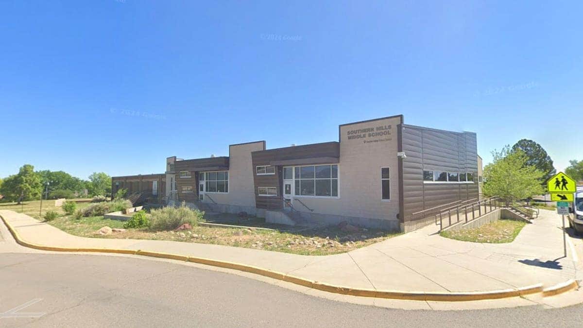 Southern Hills Middle School in Boulder, Colorado.
