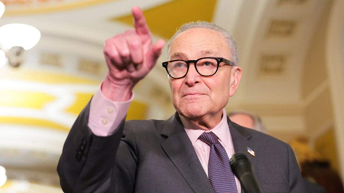 Senate Minority Leader Chuck Schumer