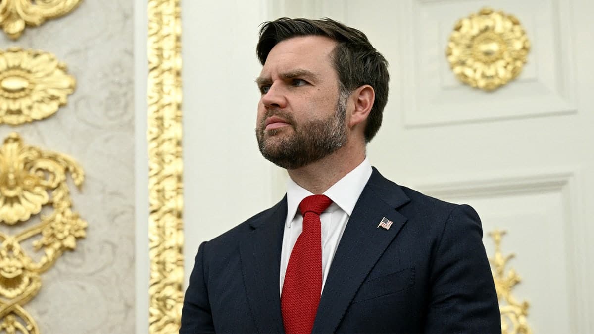 Vice President JD Vance sits for an interview with Fox News host Laura Ingraham.