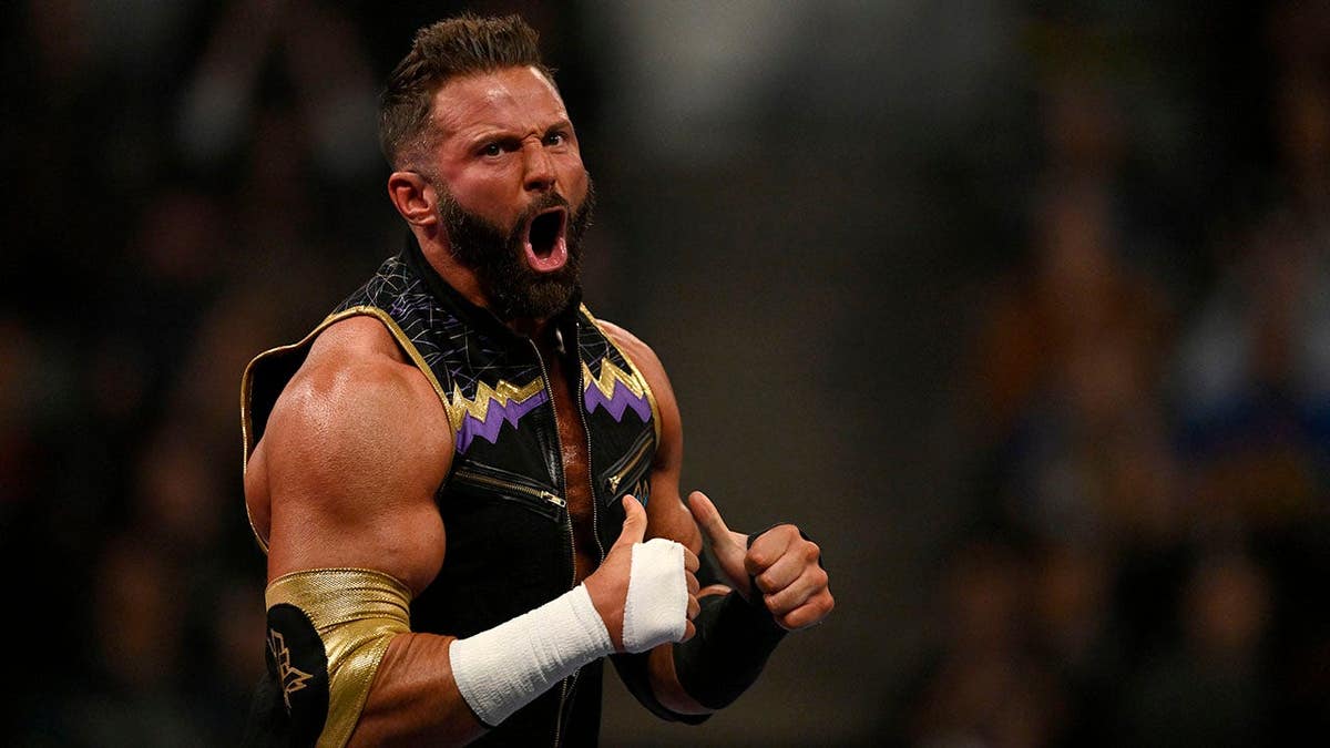 Matt Cardona entering the arena before a SmackDown match at SAP Center in San Jose, California.