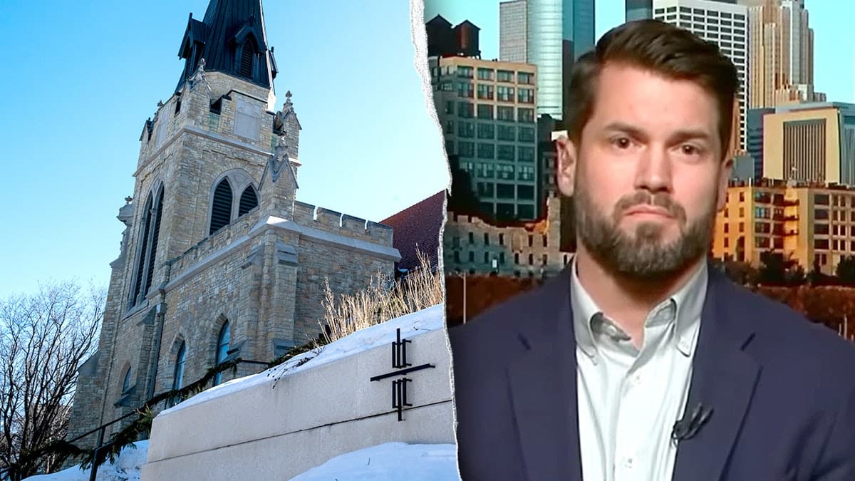 Split image of Cities Church and Pastor Jonathan Parnell.
