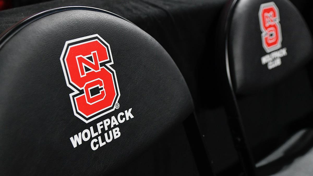 North Carolina State Wolfpack club seats arranged inside PNC Arena in Raleigh, North Carolina.