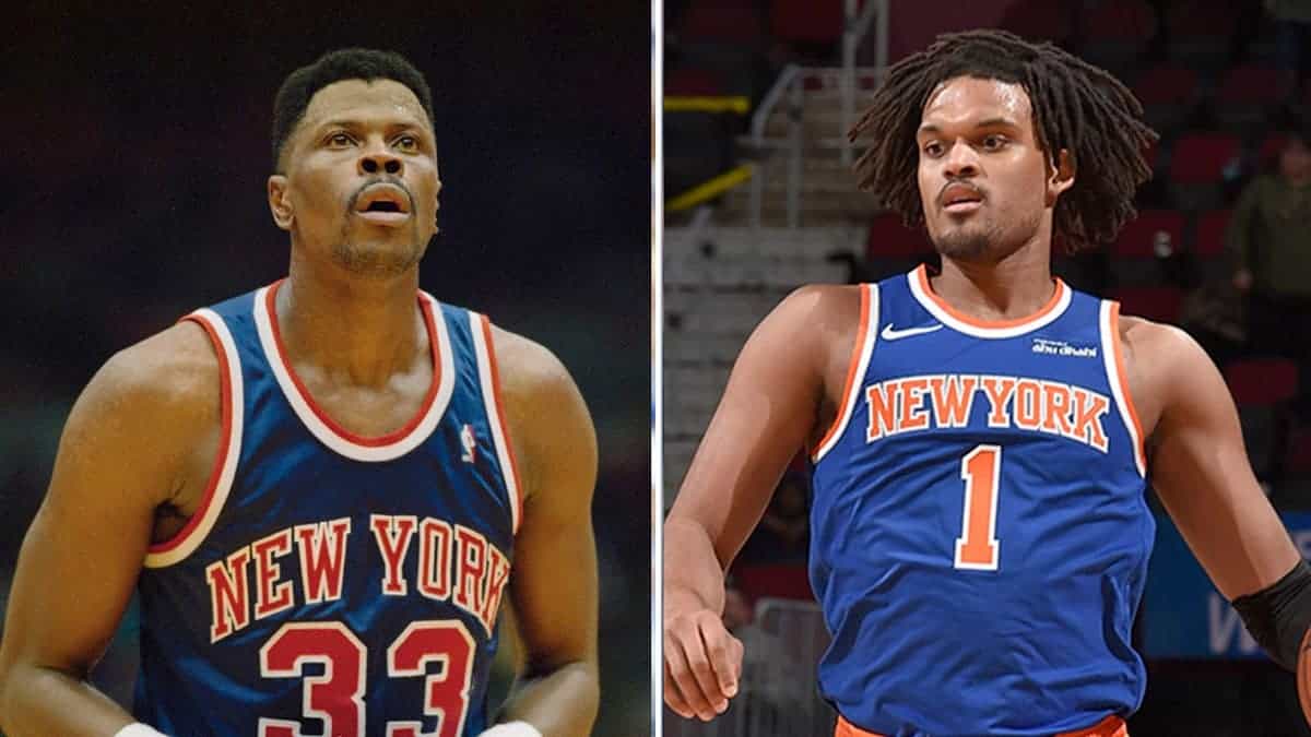 Patrick Ewing and DIllon Jones