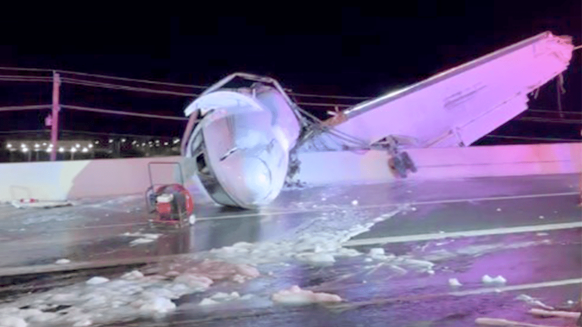 Laredo Police said a plane crashed