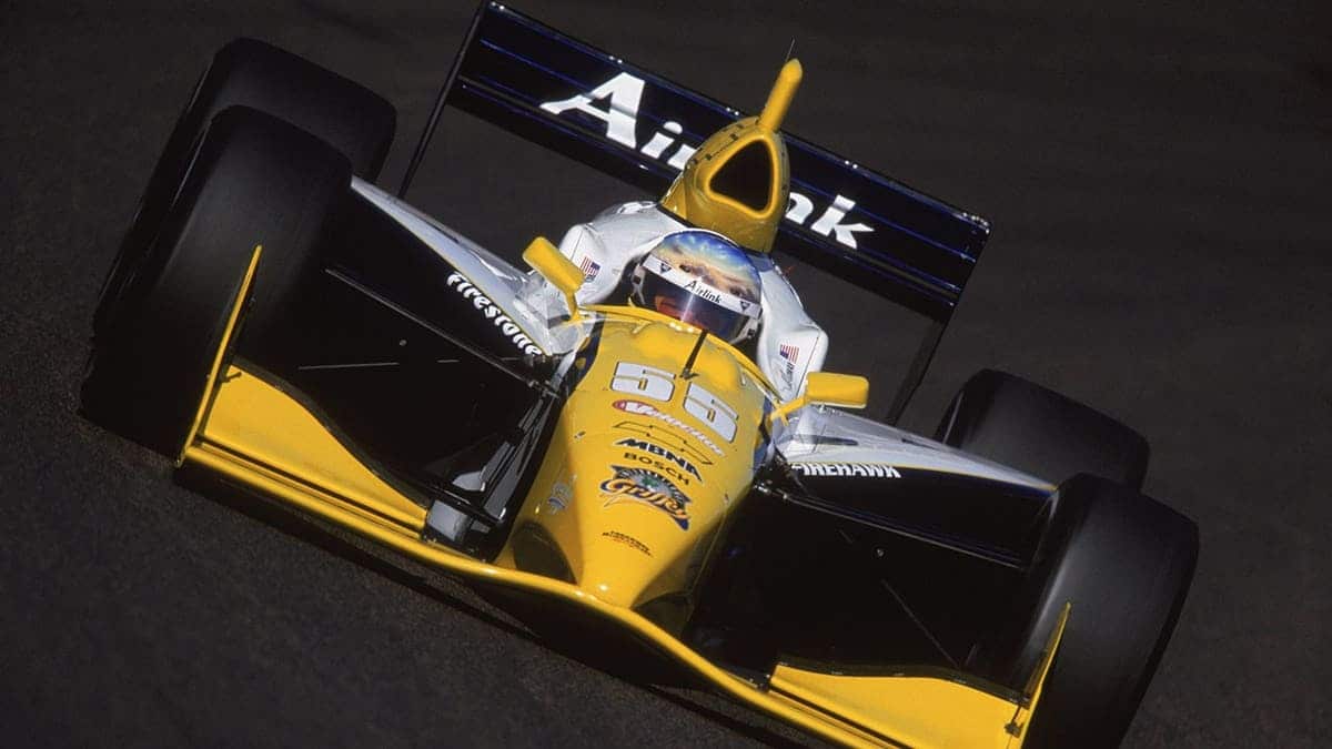 Rick Treadway driving a Chevrolet G Force race car at Phoenix International Raceway