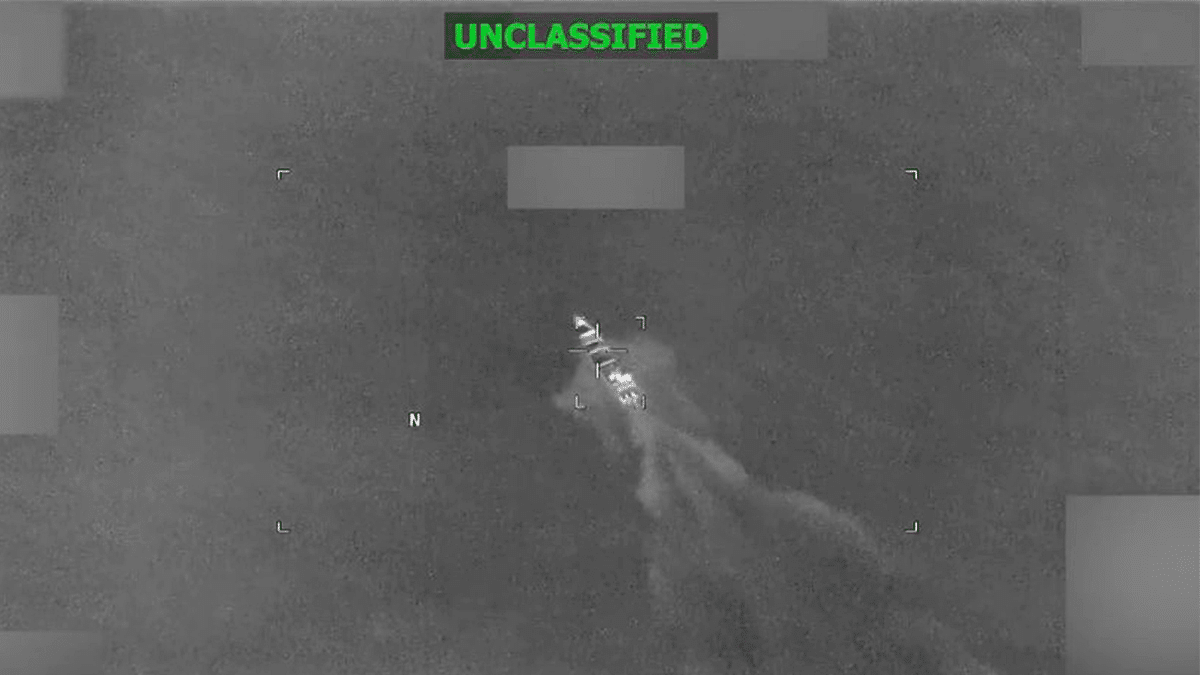 U.S. strike on a vessel in the Caribbean