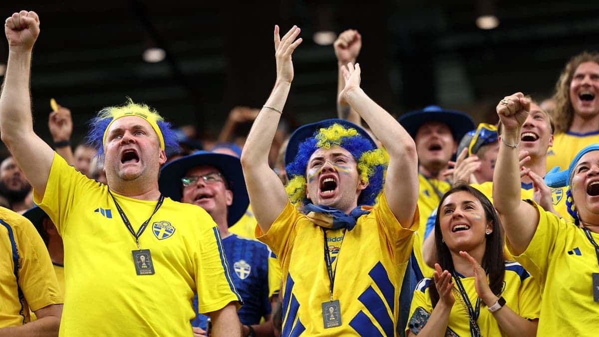 Swedish fans