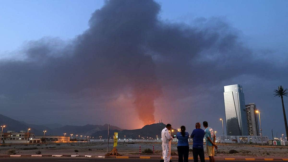 Iran's strikes on UAE