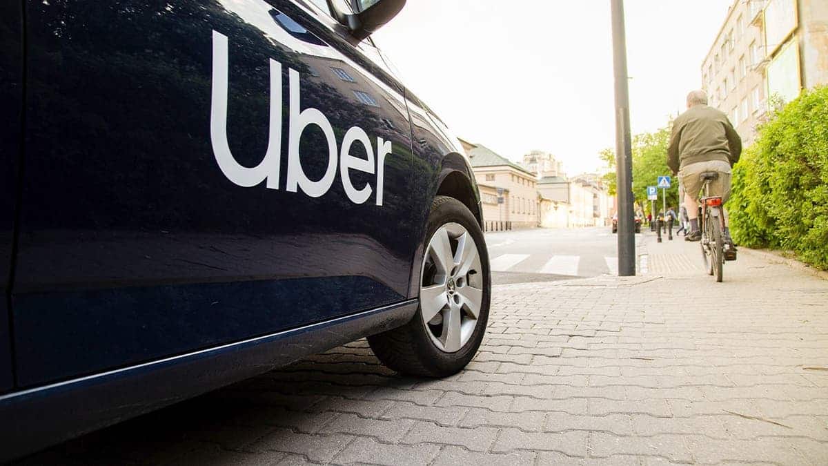 Uber car