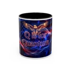 Q is for Quantum Coffee MugQuantum Coffee Mug at George Magazine