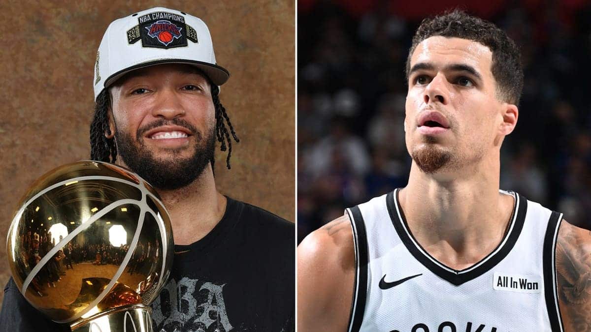 Jalen Brunson and Michael Porter Jr. side by side