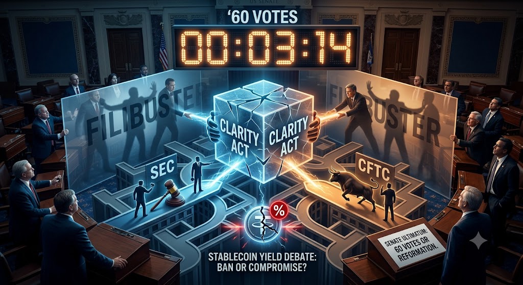SENATE’S CLARITY ACT ULTIMATUM: 60 Votes or Crypto Chaos?