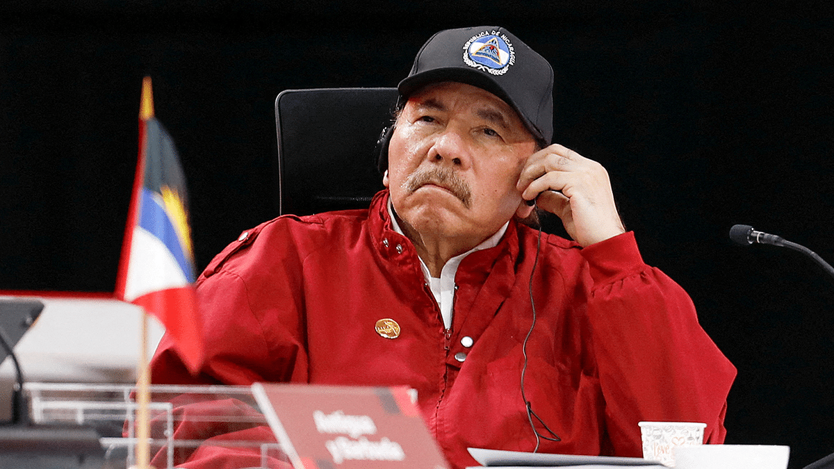 Nicaragua's President Daniel Ortega