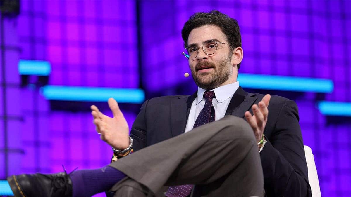Hasan Piker speaks during day two of Web Summit Vancouver 2026 at the Vancouver Convention Centre in Vancouver, British Columbia, Canada.