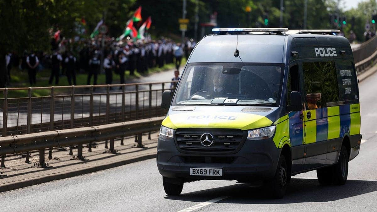 London Police Vehicle