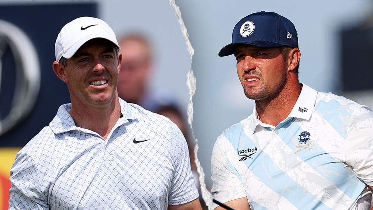 Rory McIlroy and Bryson DeChambeau