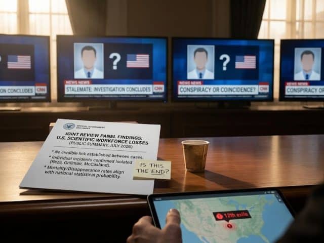The Scientist Purge: FBI SHUTS DOWN Investigation Days After Congressional Collapse! Is This the FINAL Silence? Spooky!