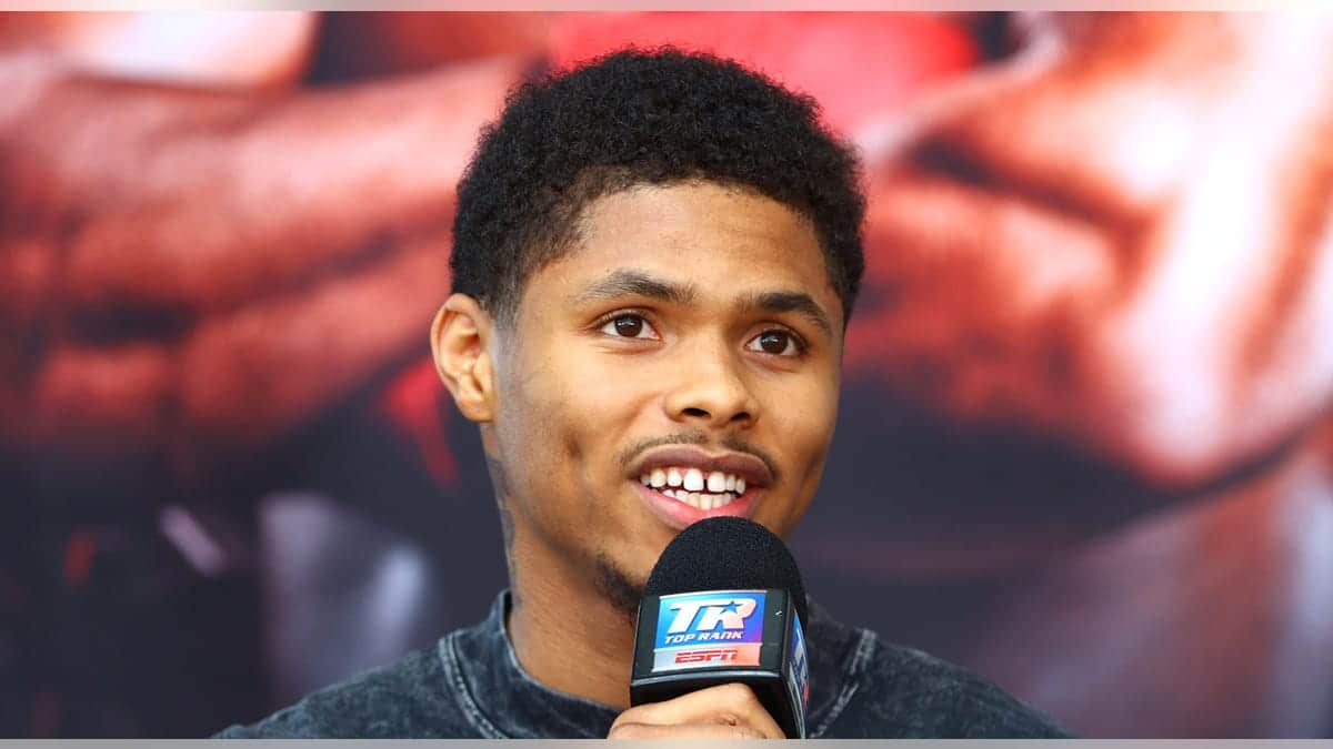 Shakur Stevenson talks
