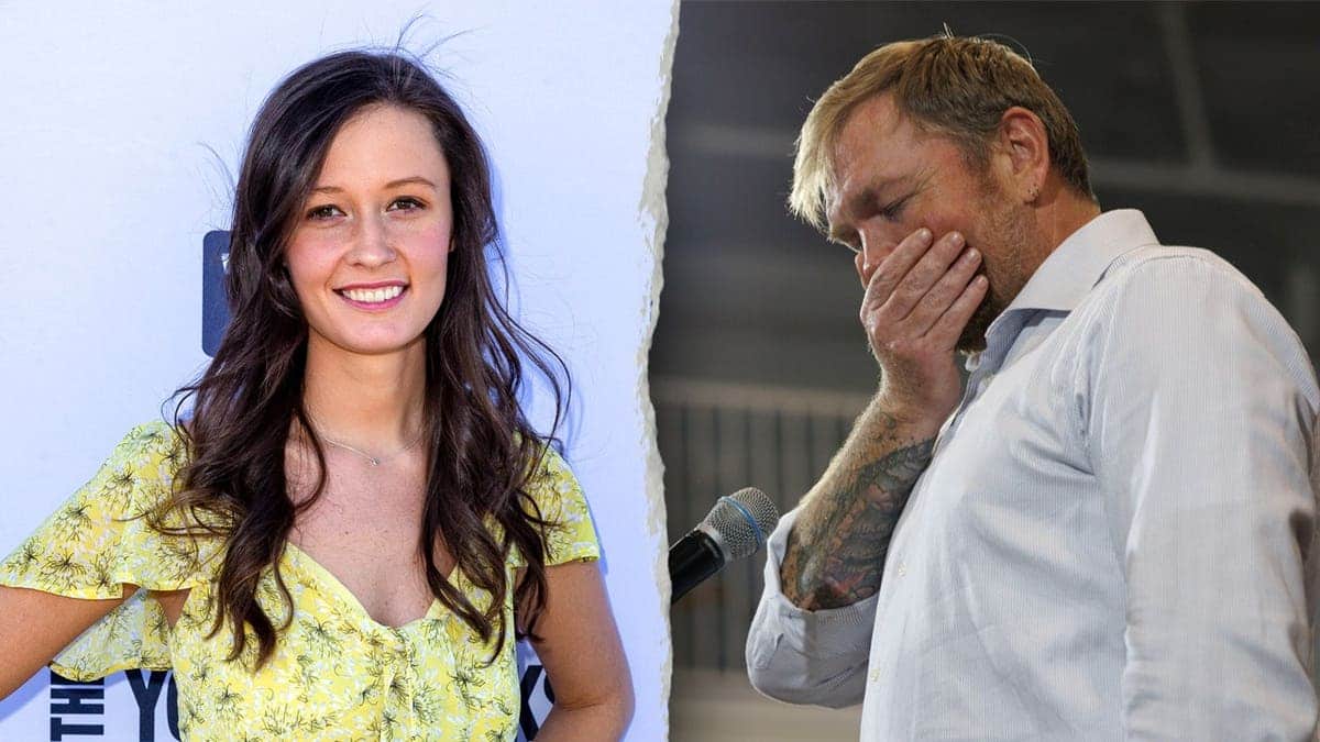 Emma Vigeland is seen here split with Graham Platner