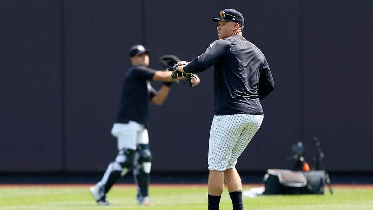Aaron Judge in action