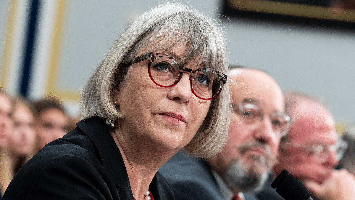 Anthea Hartig during a House hearing