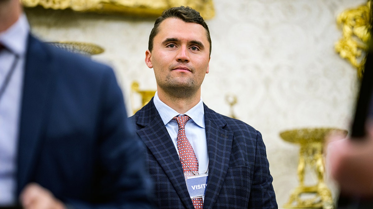 Charlie Kirk at the White House.