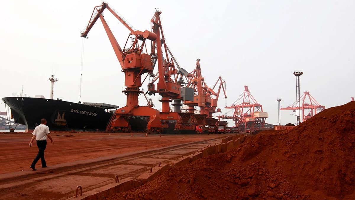 Chinese rare earth mining