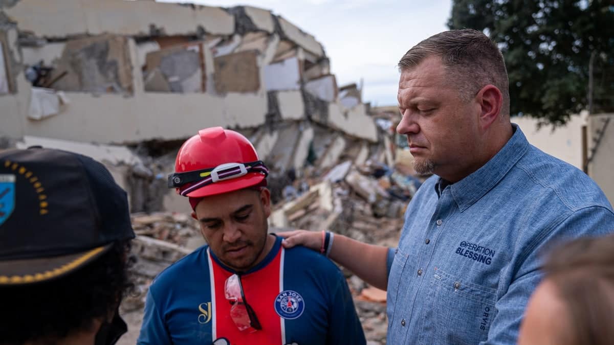 Drew Friedrich aiding Venezuelan quake victims