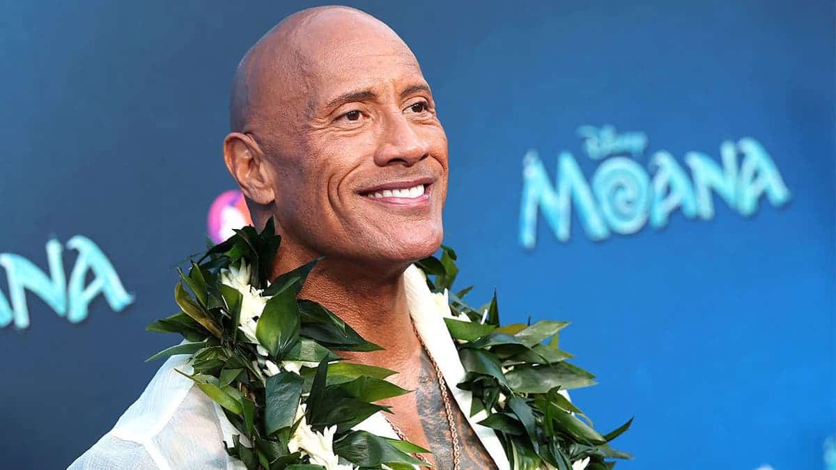 Dwayne Johnson attends Disney’s