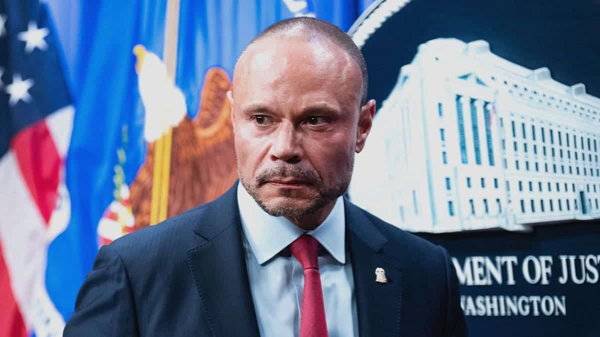 Dan Bongino during news conference