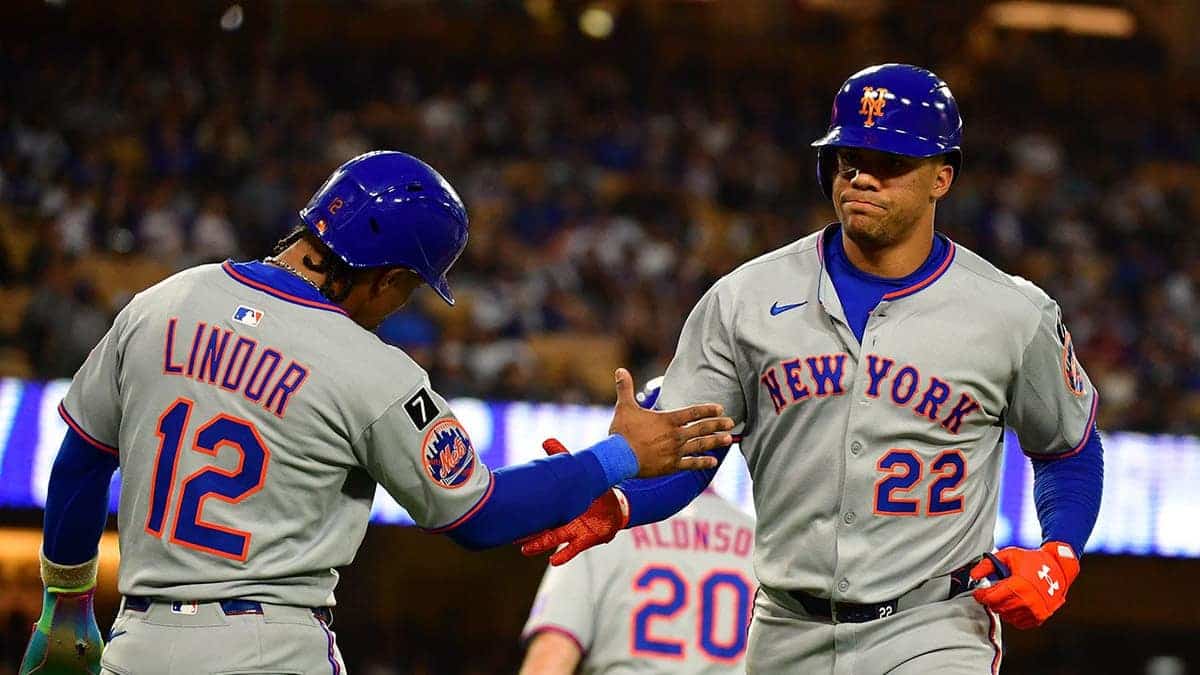 Lindor and Soto after home run