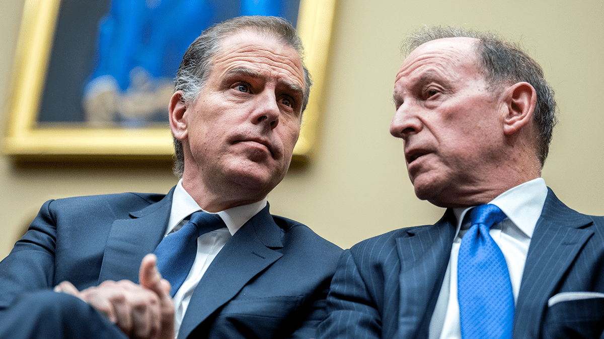 Hunter Biden and his attorney