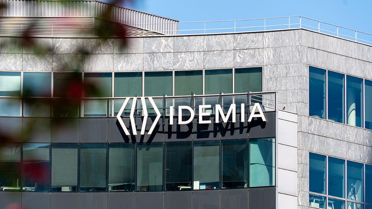 Idemia headquarters building exterior in Courbevoie, France.