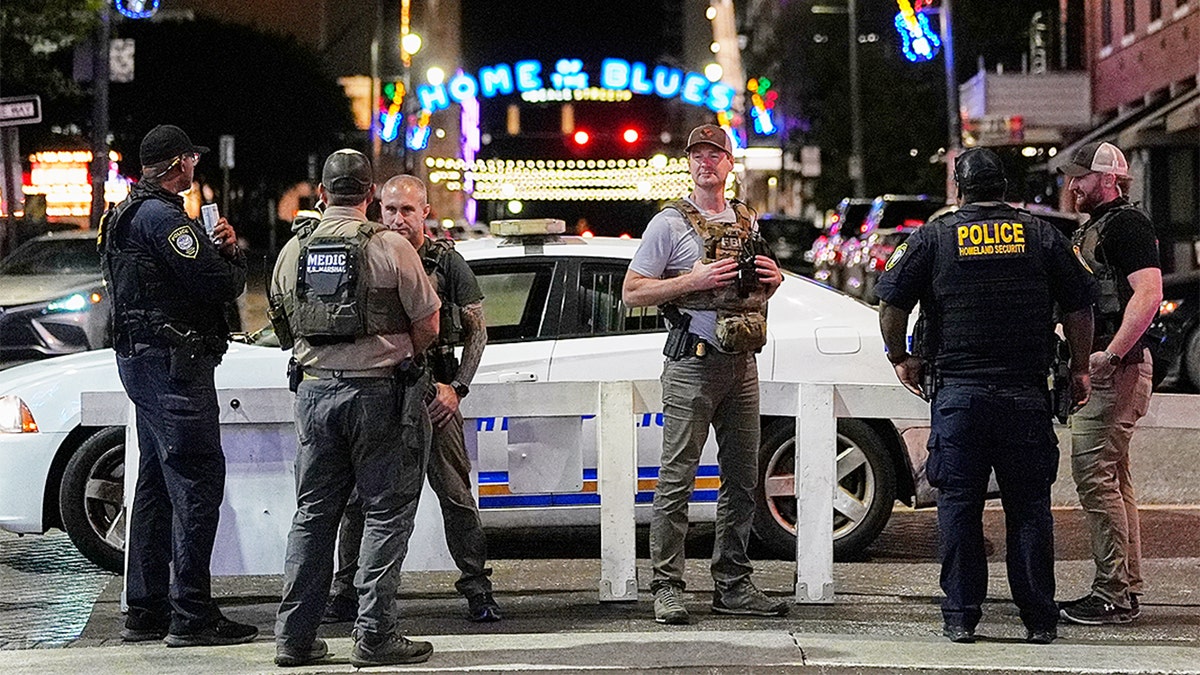The National Guard patrols the Memphis streets amid President Donald Trump's deployment of federal law enforcement officers