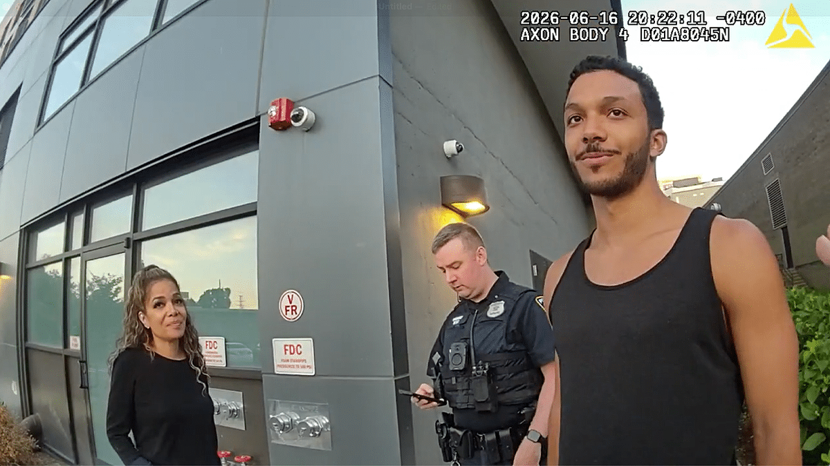 Bodycam captures Sunny Hostin and son Gabriel after Metro-North trespassing stop