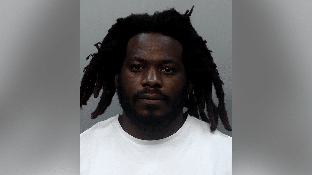 Mugshot of Terrod Torrence, a Miami teacher charged with domestic violence