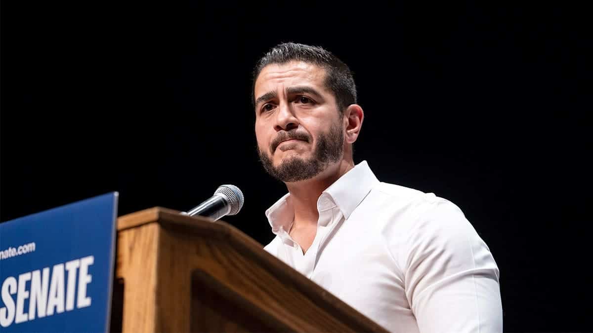 Abdul El-Sayed at rally
