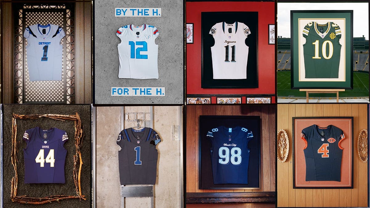 8 teams included in this year's Nike x NFL Rivalries