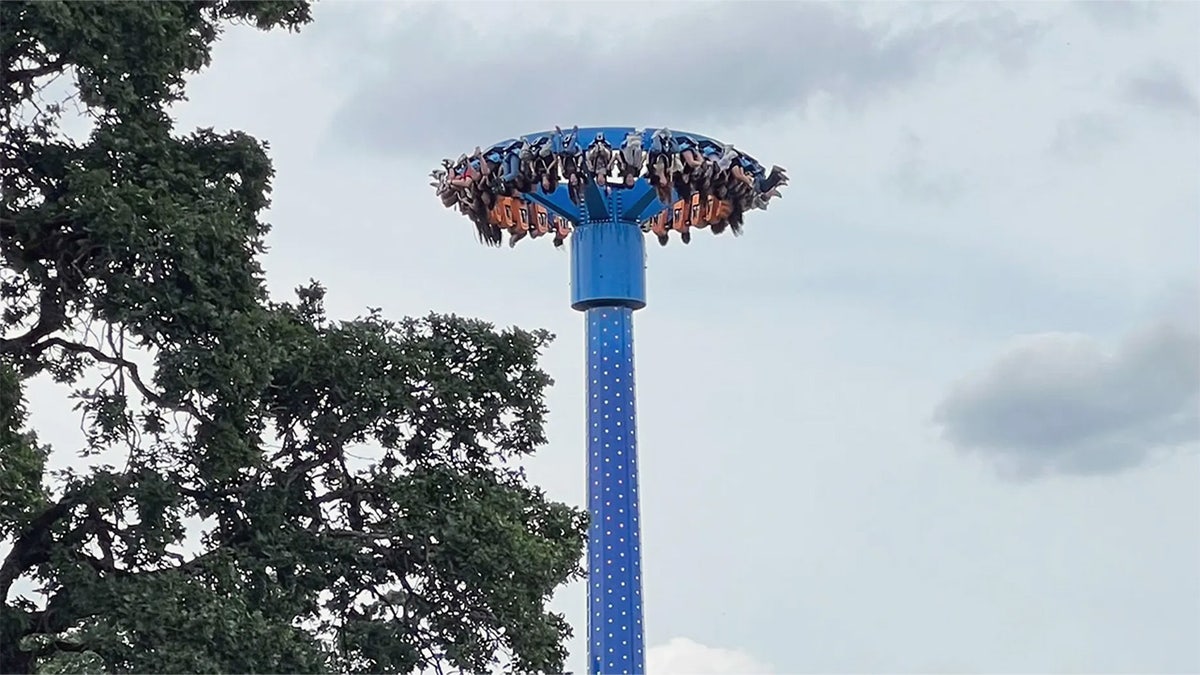 Ride upside down